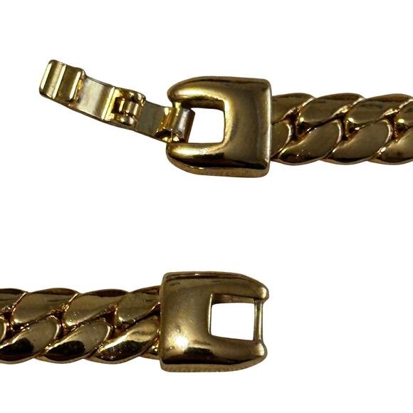 Park Lane Retrospect -TRIANGLE black/gold/cream pendant - Picture 5 of 6